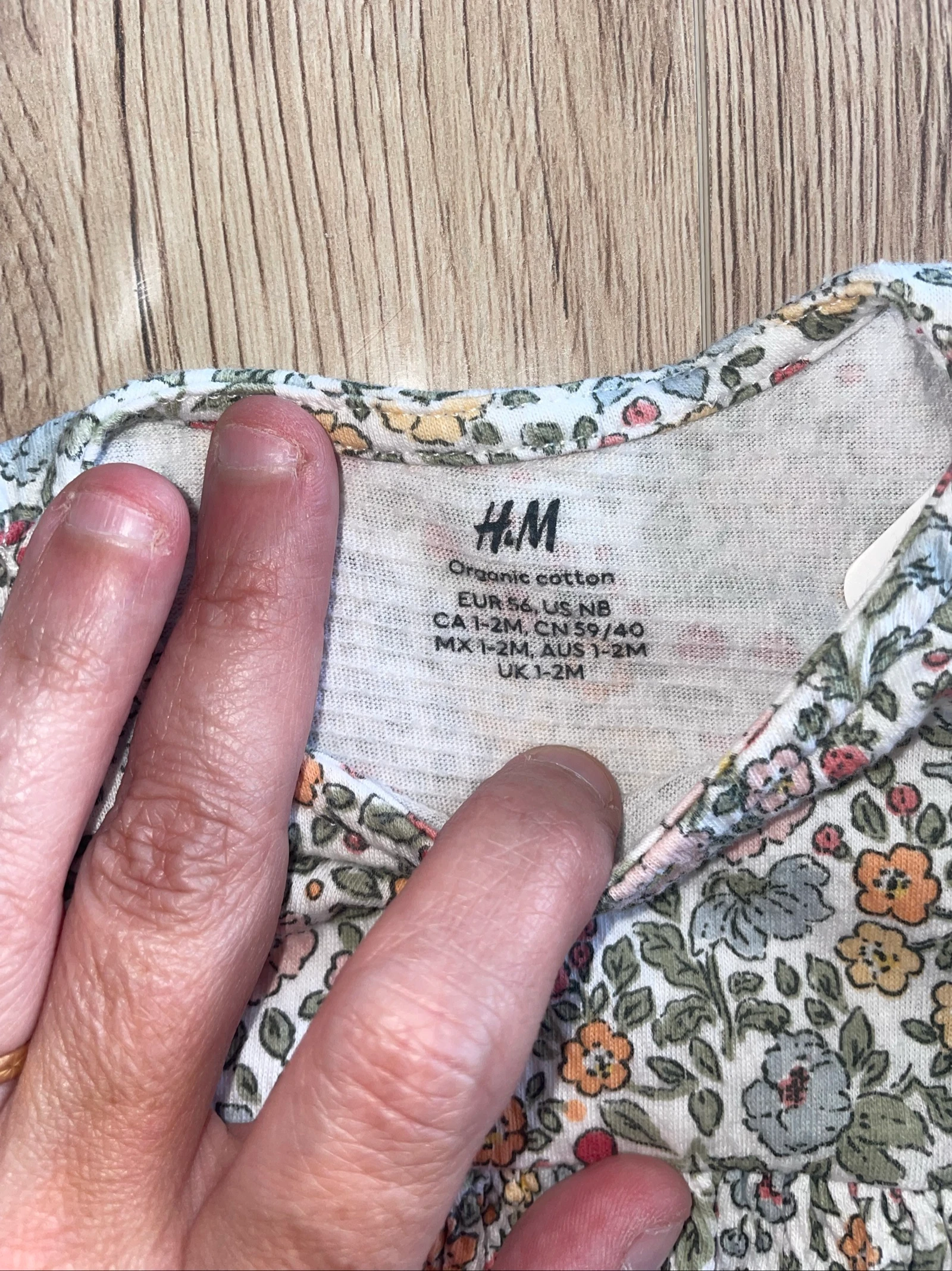 Dress with integrated bodysuit 56 cm H and M – photo 4